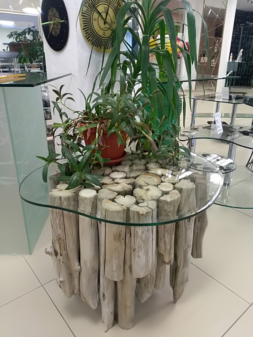 Стеклянная столешница