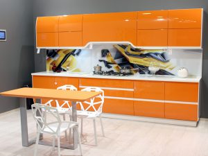 Стеклянный фартук