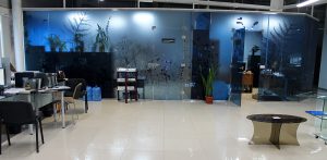 Перегородки из стекла в офис