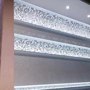 Полки с подсветкой